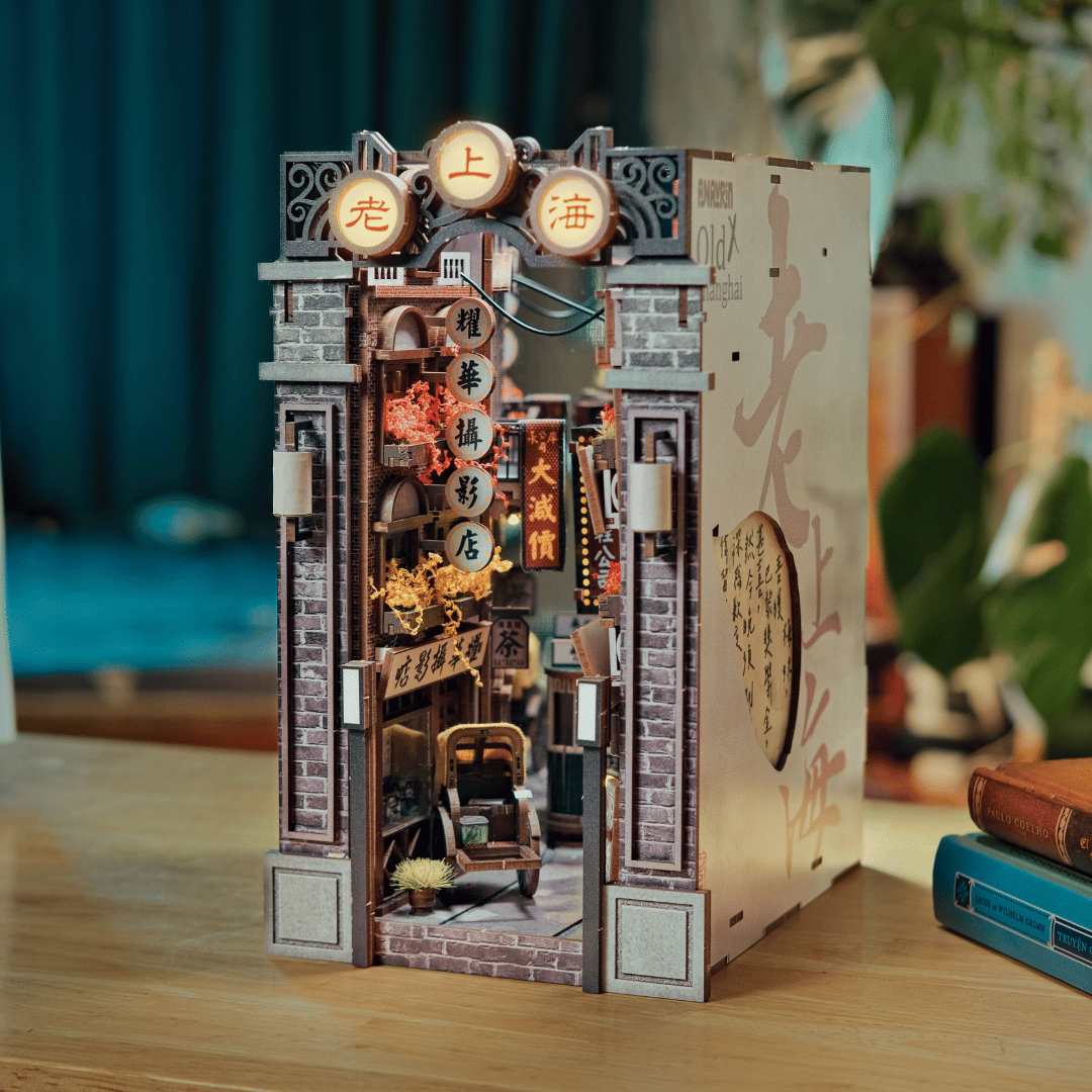 Old Shanghai Book Nook Kit | Exclusive Release - Byanavrin Store