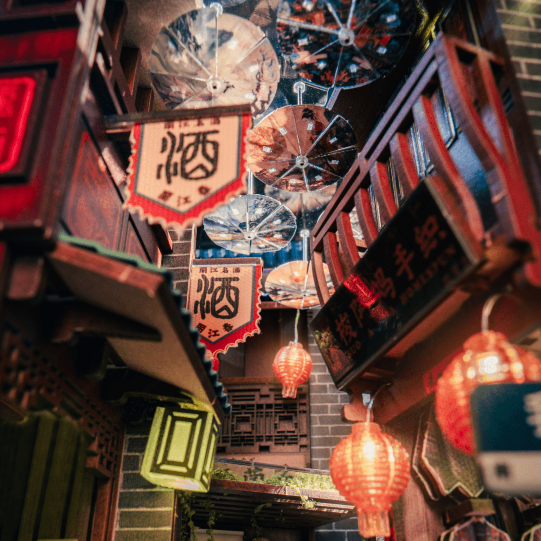 Lijiang Ancient Town Book Nook Kit - Byanavrin Store