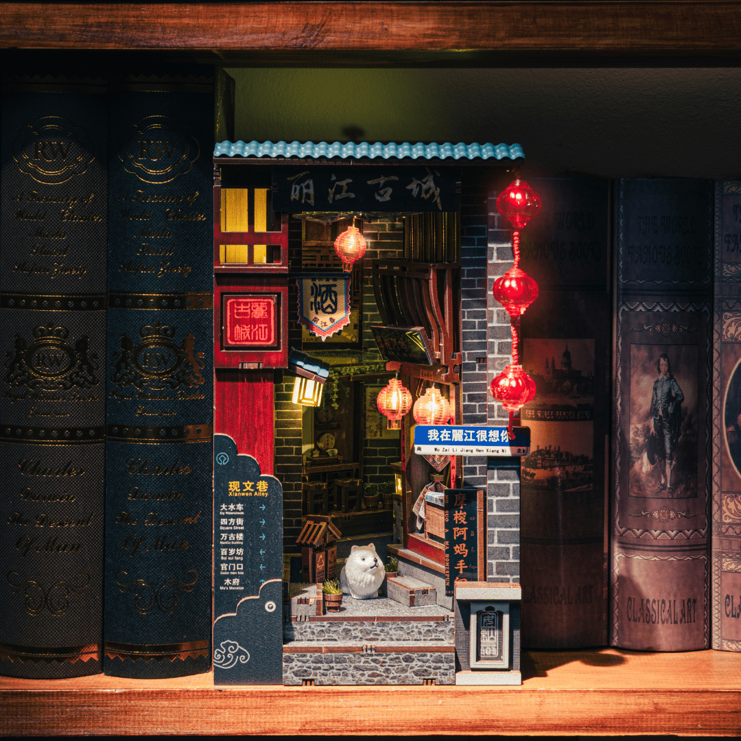 Lijiang Ancient Town Book Nook Kit - Byanavrin Store