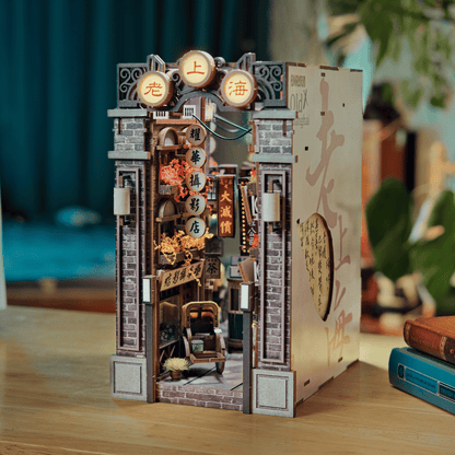 Old Shanghai Book Nook Kit | Exclusive Release - Byanavrin Store