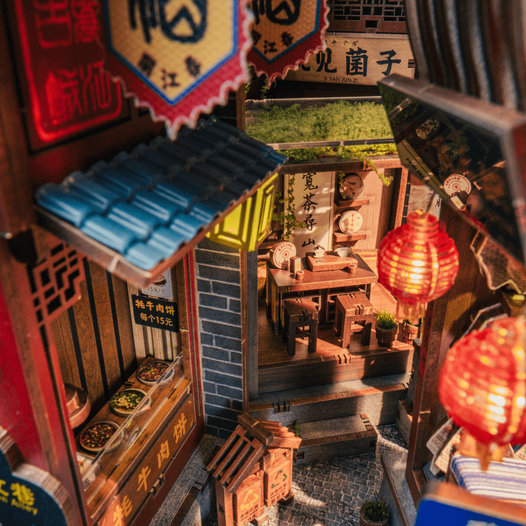 Lijiang Ancient Town Book Nook Kit - Byanavrin Store