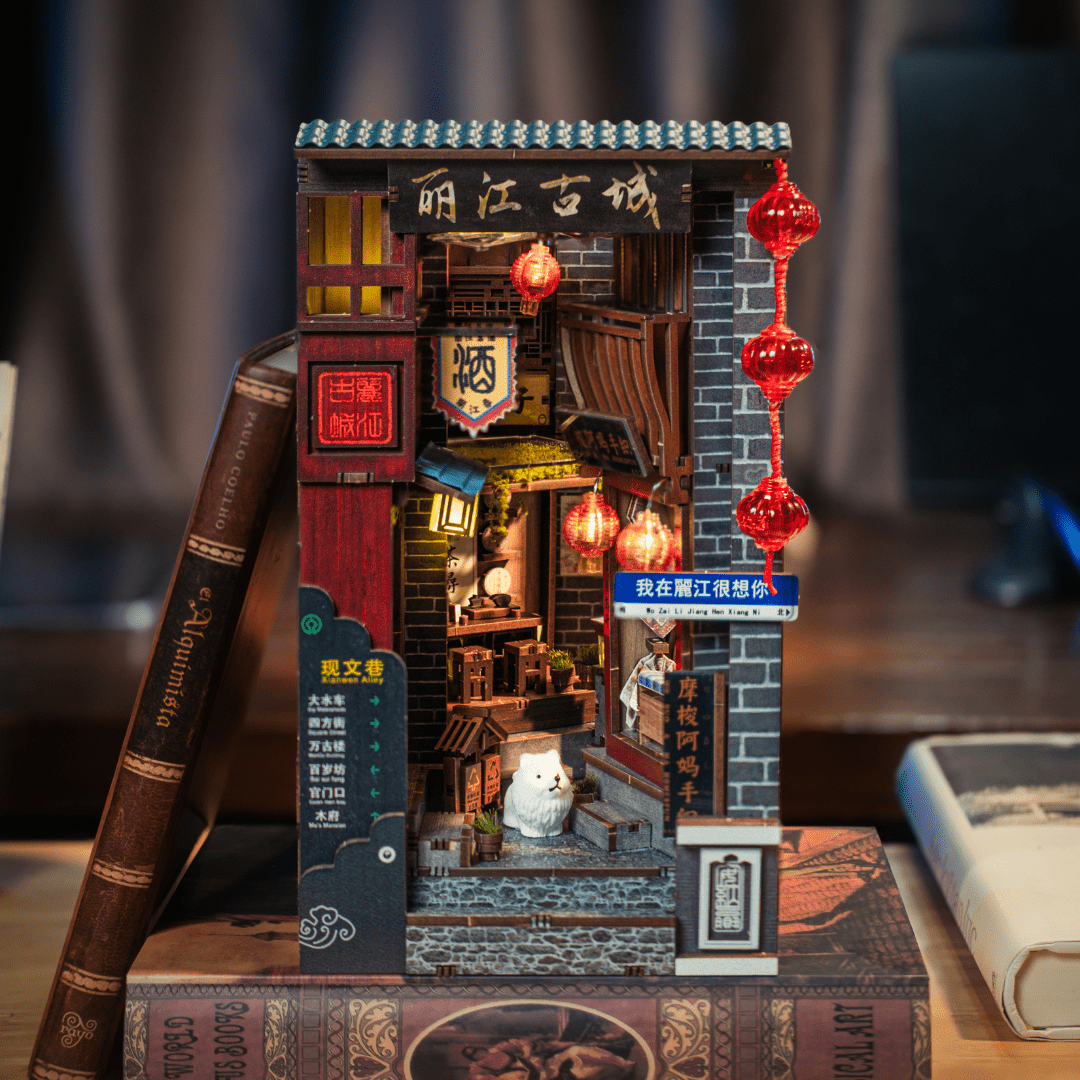 Lijiang Ancient Town Book Nook Kit - Byanavrin Store