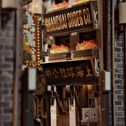 Old Shanghai Book Nook Kit | Exclusive Release - Byanavrin Store