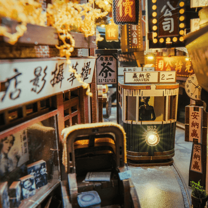 Old Shanghai Book Nook Kit | Exclusive Release - Byanavrin Store