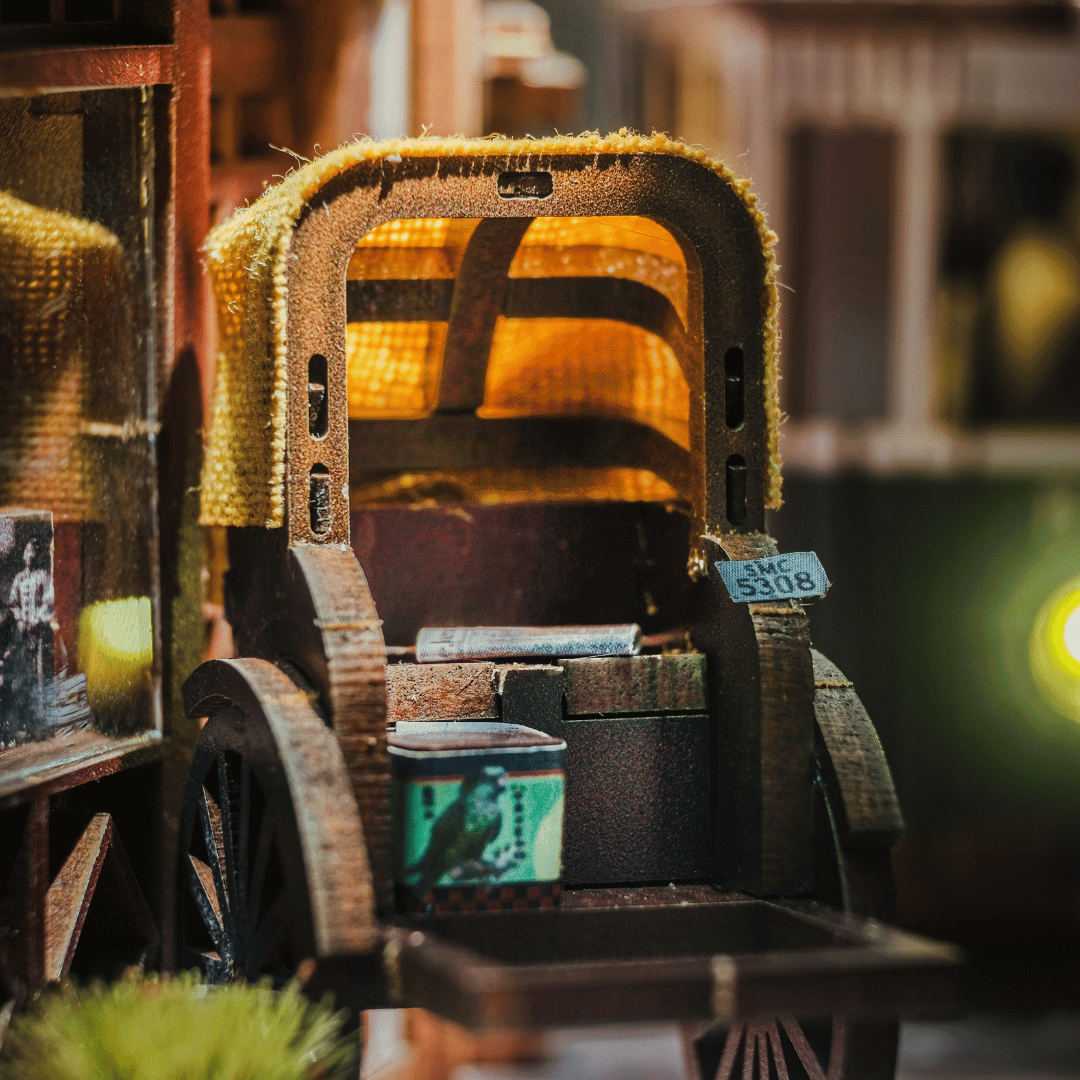 Old Shanghai Book Nook Kit | Exclusive Release - Byanavrin Store