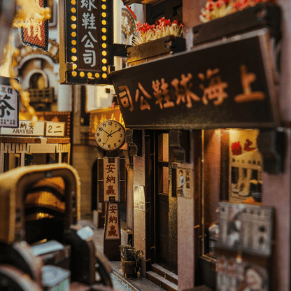 Old Shanghai Book Nook Kit | Exclusive Release - Byanavrin Store