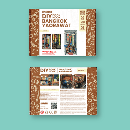Bangkok Yaowarat Book Nook Kit | Exclusive Release - Byanavrin Store