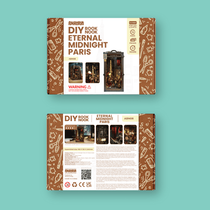 Eternal Midnight Paris Book Nook Kit | Collector’s Edition - Byanavrin Store