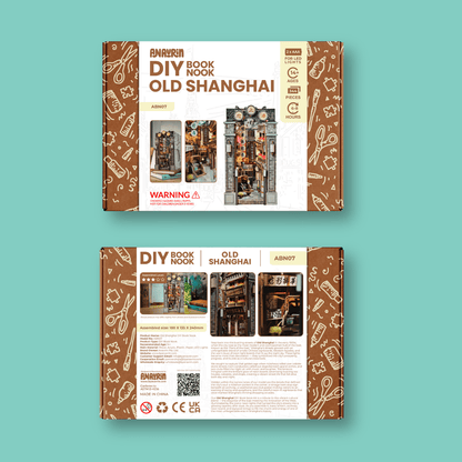 Old Shanghai Book Nook Kit | Exclusive Release - Byanavrin Store