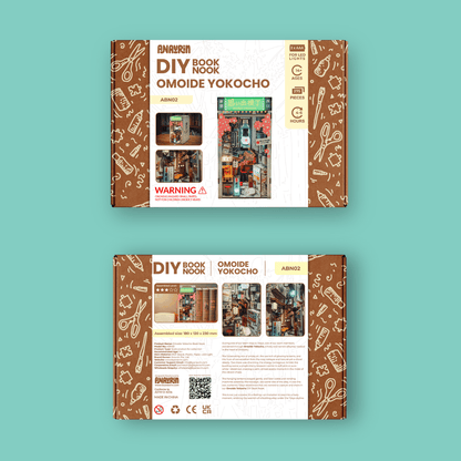 Omoide Yokocho Book Nook Kit - Byanavrin Store