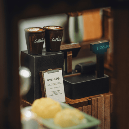 Ikseon - dong Hanok Bakery Miniature House Kit - Byanavrin Store