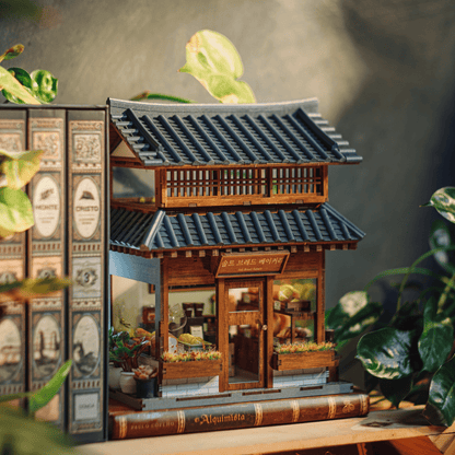 Ikseon - dong Hanok Bakery Miniature House Kit - Byanavrin Store