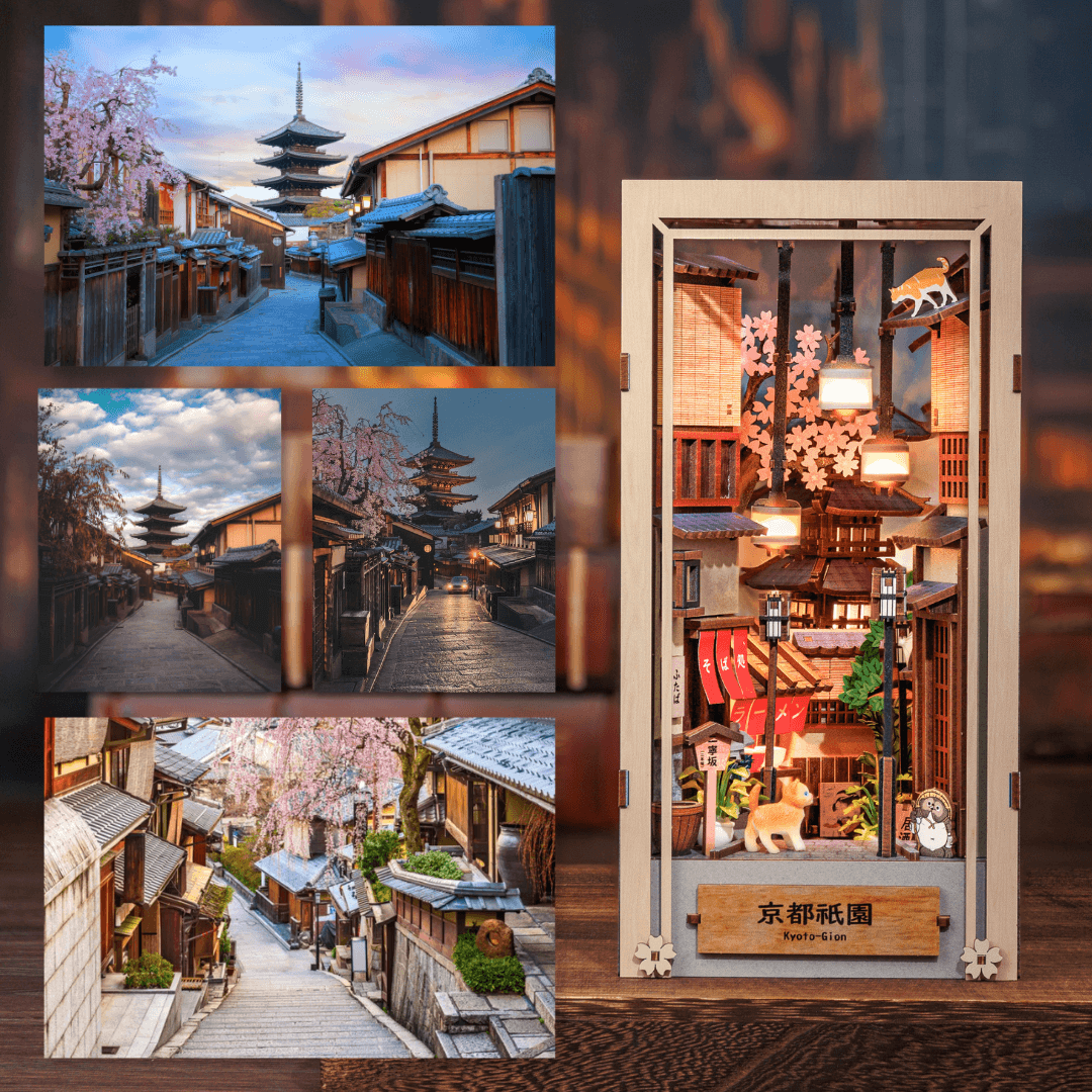 Kyoto Gion Book Nook Kit - Byanavrin Store